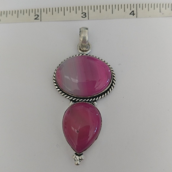 Botswanna Agate Pendant - Picture 2 of 2